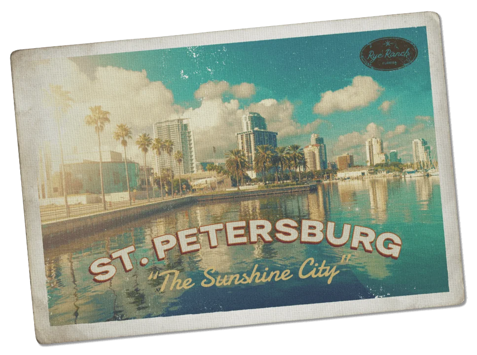 Postcard "The Sunshine City"